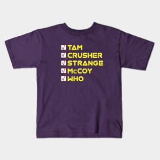 Pick Your (Fandom) Doctor Kids T-Shirt